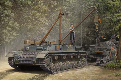 German Bergepanzer IV, Recovery Vehicle