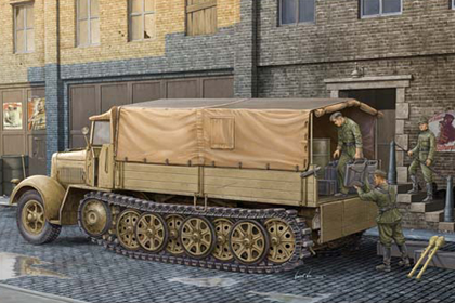 German Sd.Kfz.7 KM m 11 Mittlere Zugkraftwagen 8t - Late version