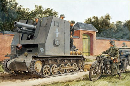German 15cm s.IG.33 (Sf) auf Pz.Kpfw.I Ausf.B