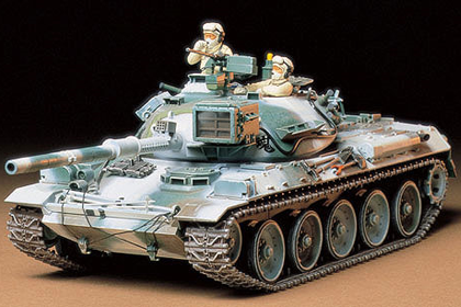 JGSDF Type 74 Tank, Winter version