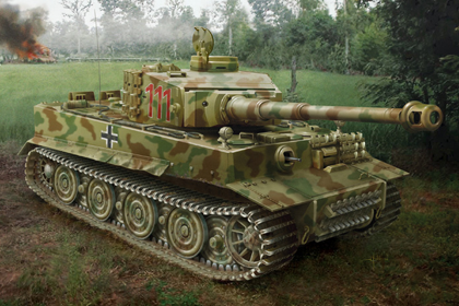 German Panzerkampfwagen VI, Tiger I - Hybrid