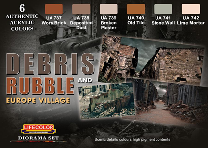 Debris and Rubble set
