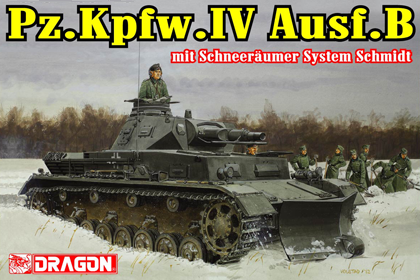 German Pz.Kpfw.IV Ausf.B, mit Schneeräumer System Schmidt