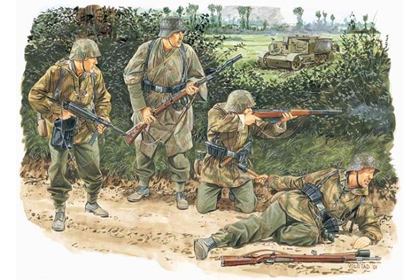 German Kampfgruppe von Luck - Normandy 1944