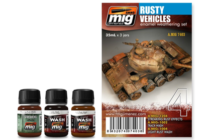 Rusty Vehicles set