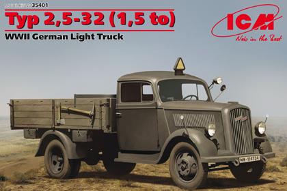 German Light Truck, Opel Blitz 2,5 32