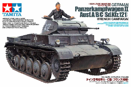 German Panzerkampfwagen II Ausf. A/B/C (French Campaign)